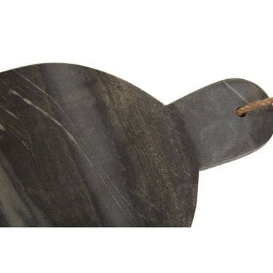 Marmore Rounded Grey Marble Chopping And Serving Board - Image 8