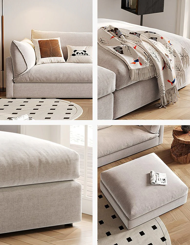 Marquez Two Seater Sofa, Three Seater Sofa, Linen - Image 10
