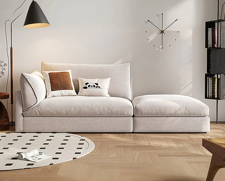 Marquez Two Seater Sofa, Three Seater Sofa, Linen - Image 2