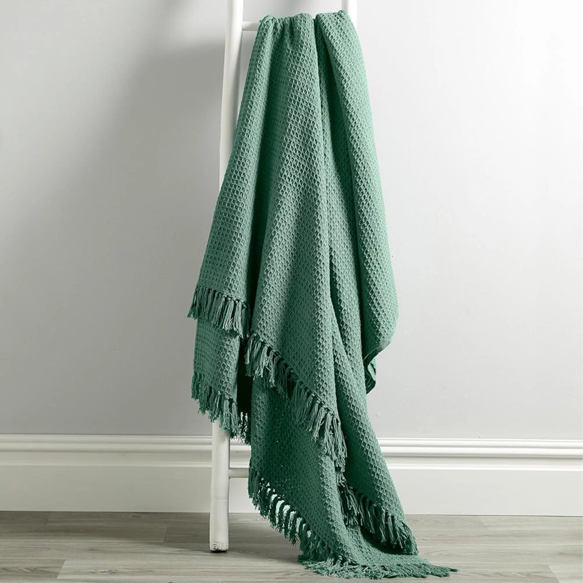 Marrakesh Eco-Friendly Super Soft Cotton Throws Lightweight Sustainable Recycled Cotton for Sofa Bed Chair Calming Colours - Image 42