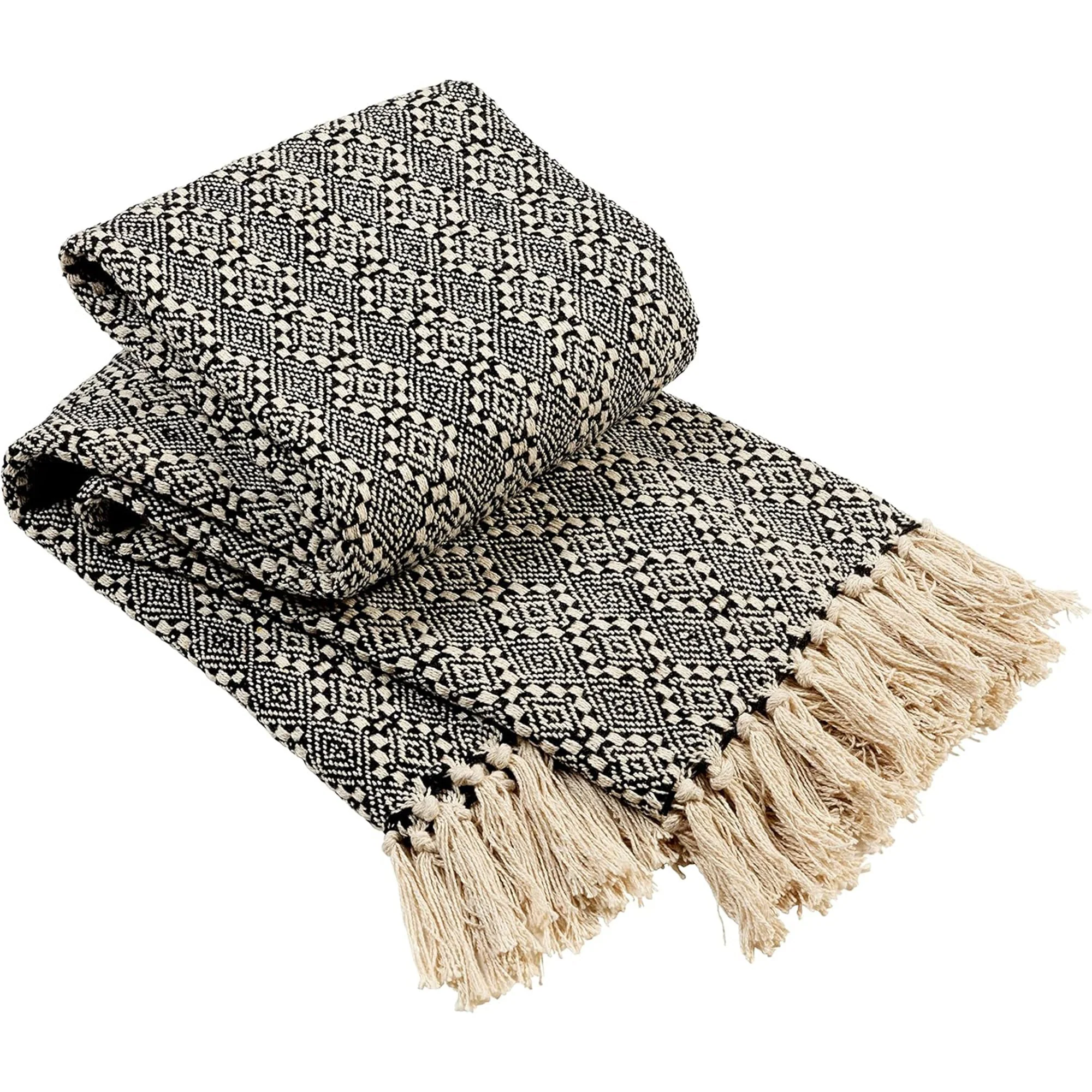 Marrakesh Eco-Friendly Super Soft Cotton Throws Lightweight Sustainable Recycled Cotton for Sofa Bed Chair Calming Colours - Image 9