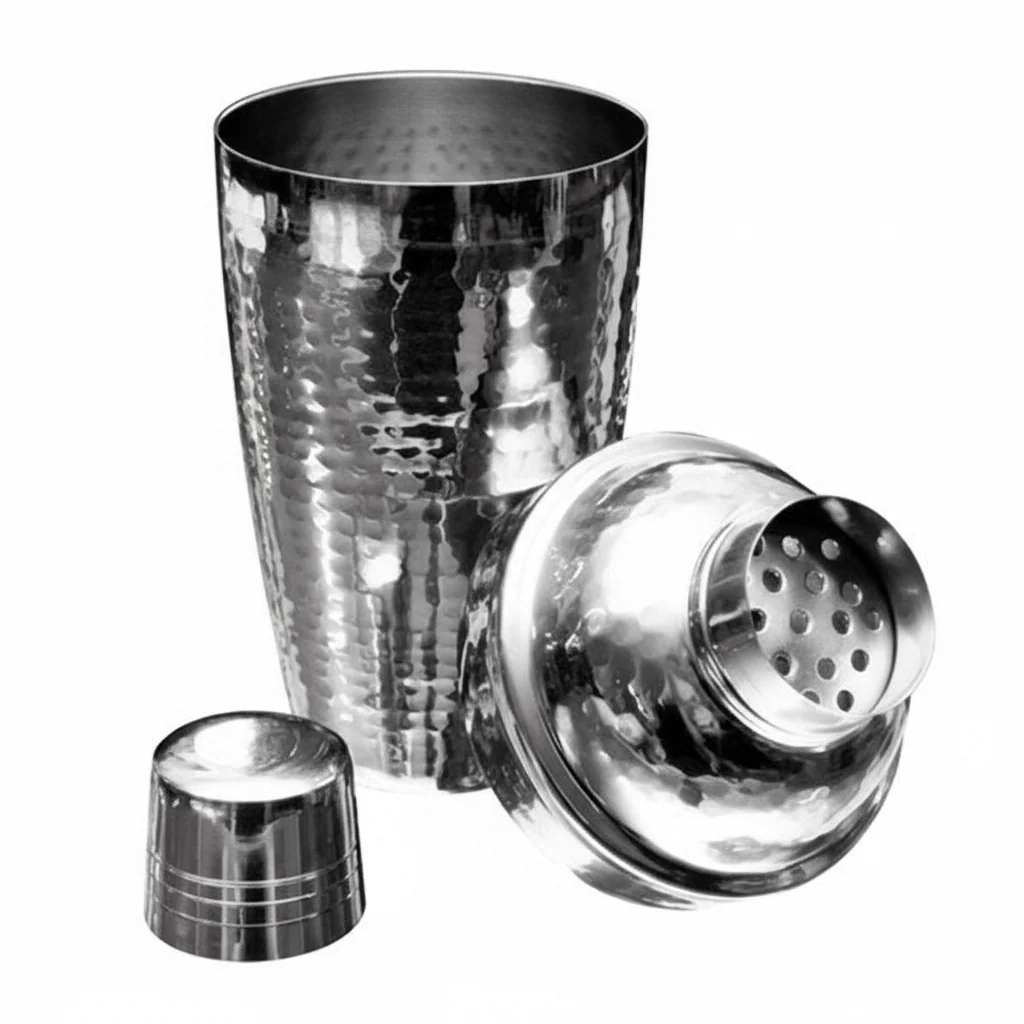 Martel 500ml Cocktail Shaker With Hammered Effect