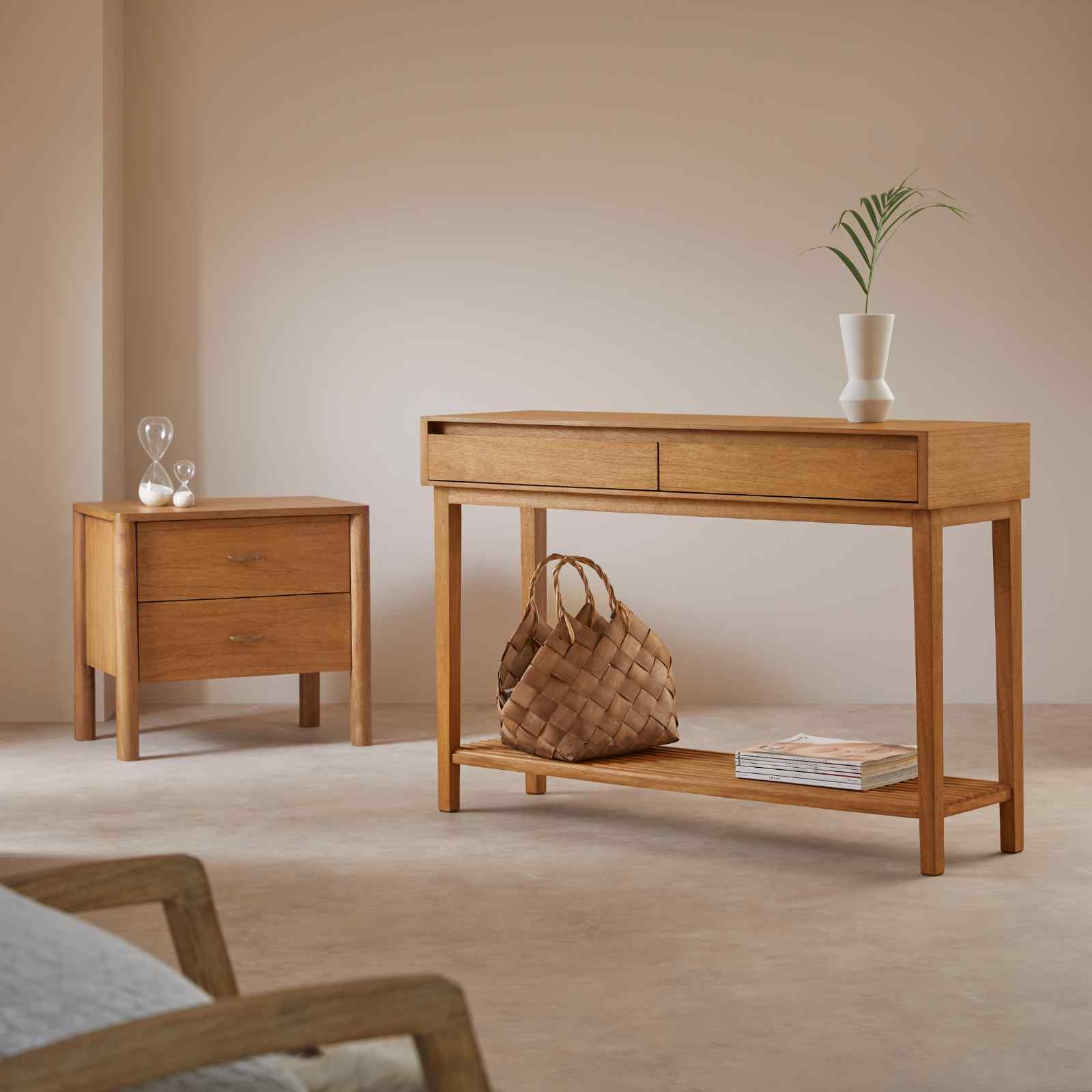 Melia Console Table with Two Drawers - Image 3