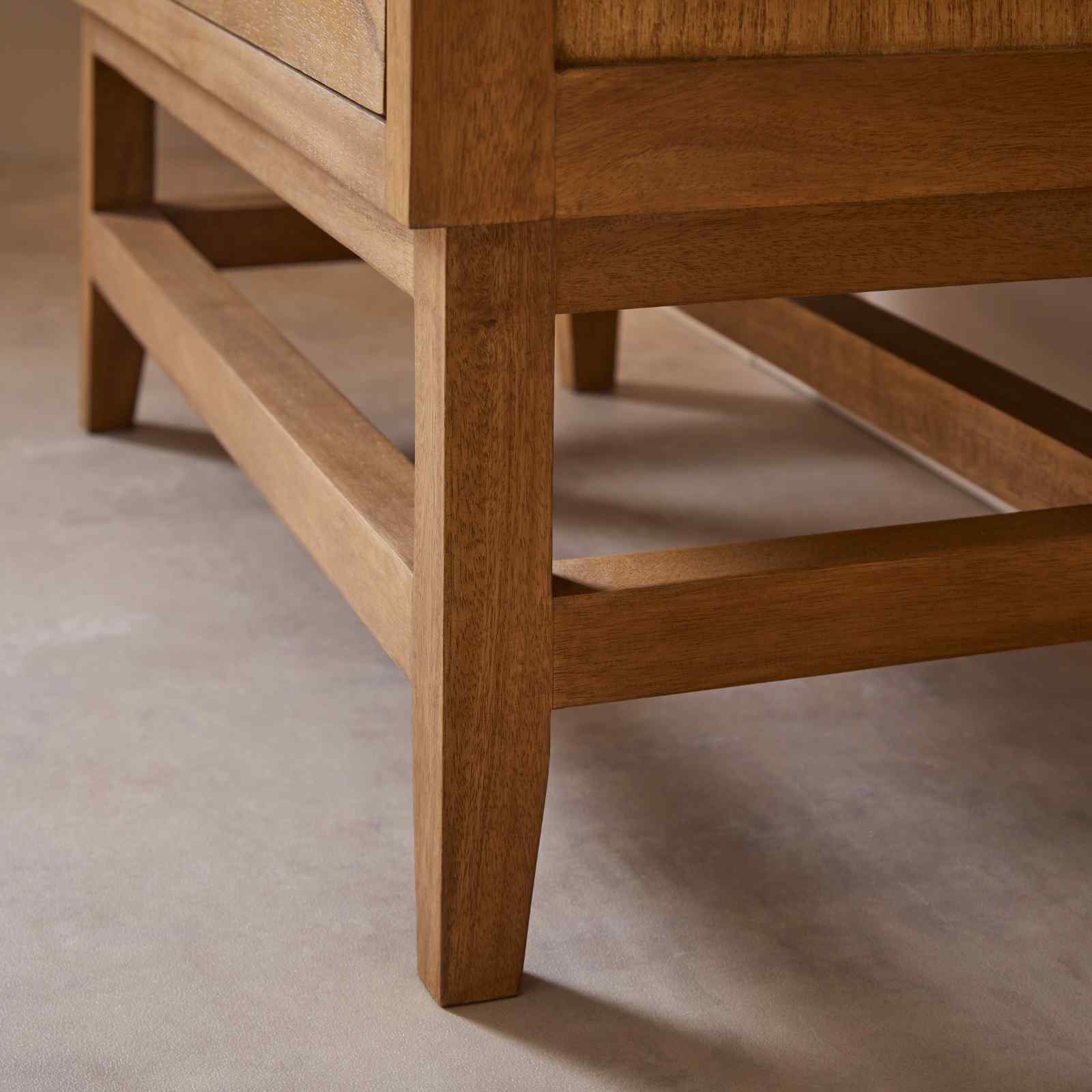 Melia Light Oak Wardrobe with Drawers - Image 5