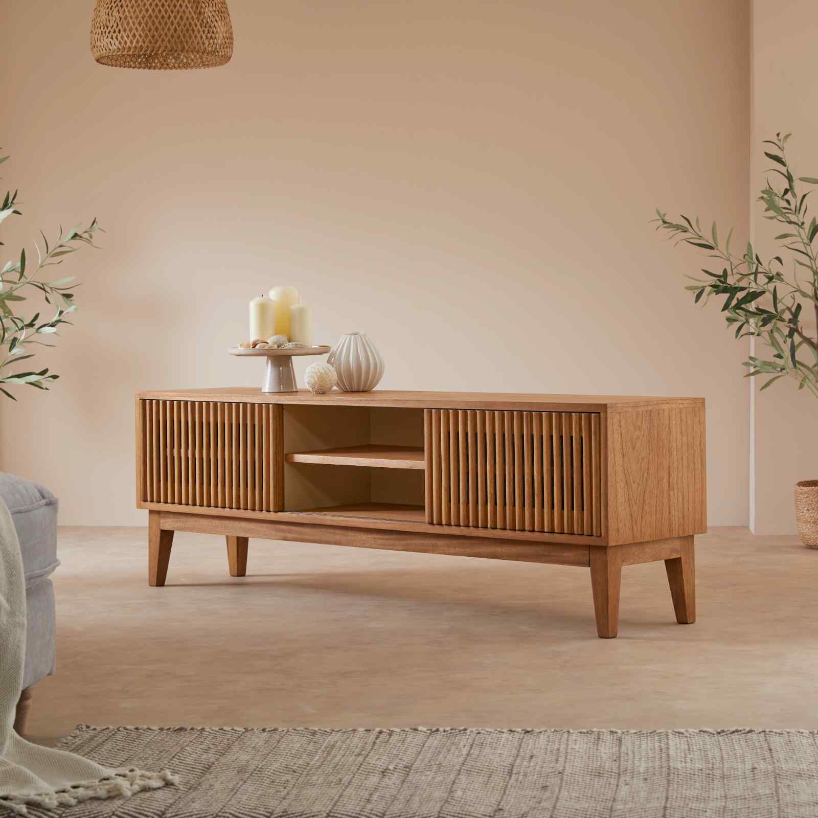 Melia Media Unit with Sliding Doors - Image 12
