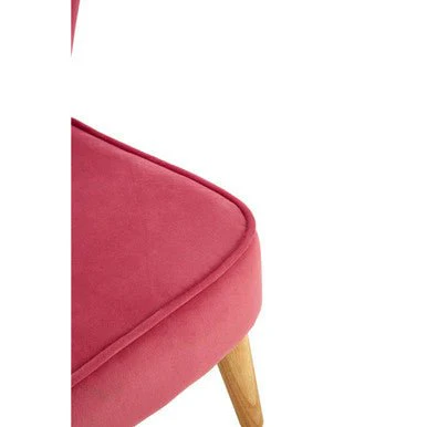 Mia Pink Velvet Kids Chair - Image 12
