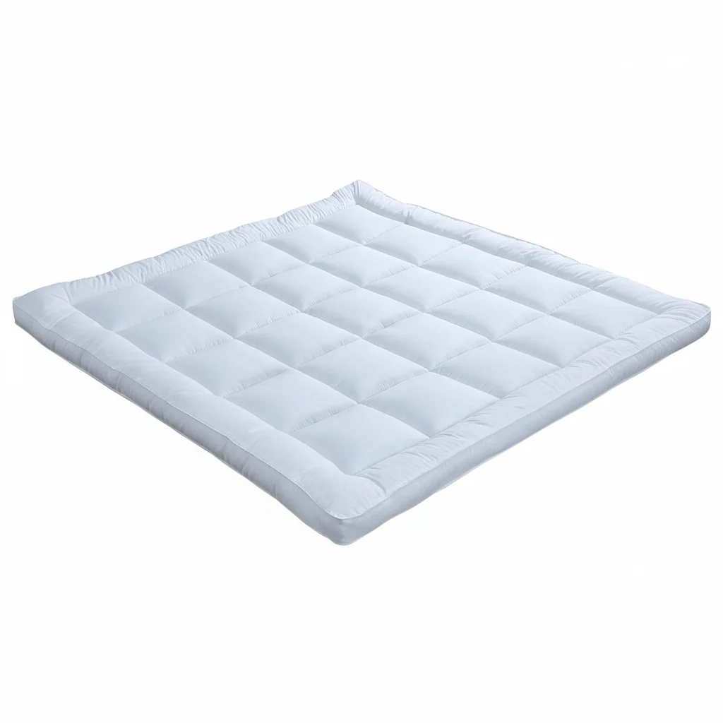 Microfibre Mattress Topper Heavy Fill Extra Deep Super Soft Anti-Allergy Bed Topper for Ultimate Comfort