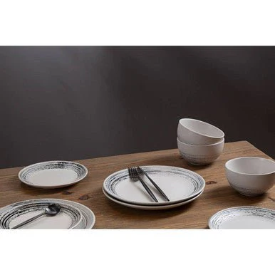 Middag Black And White Dinner Set - Image 9