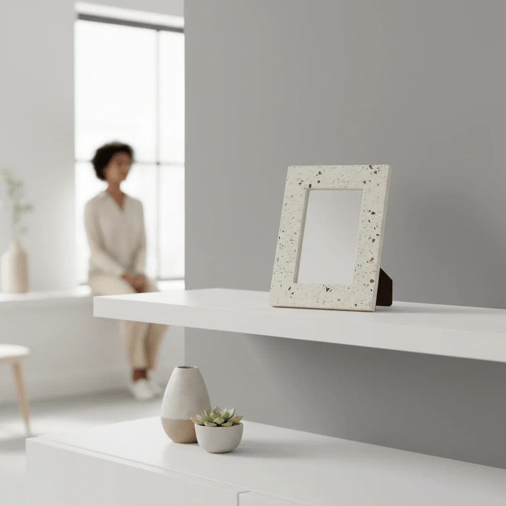 Mimo Small Terrazzo 4In X 6In Photo Frame - Image 2