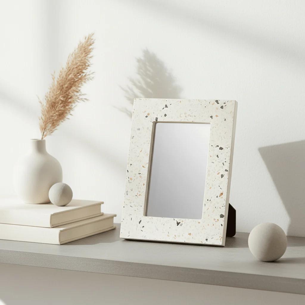 Mimo Small Terrazzo 4In X 6In Photo Frame - Image 3