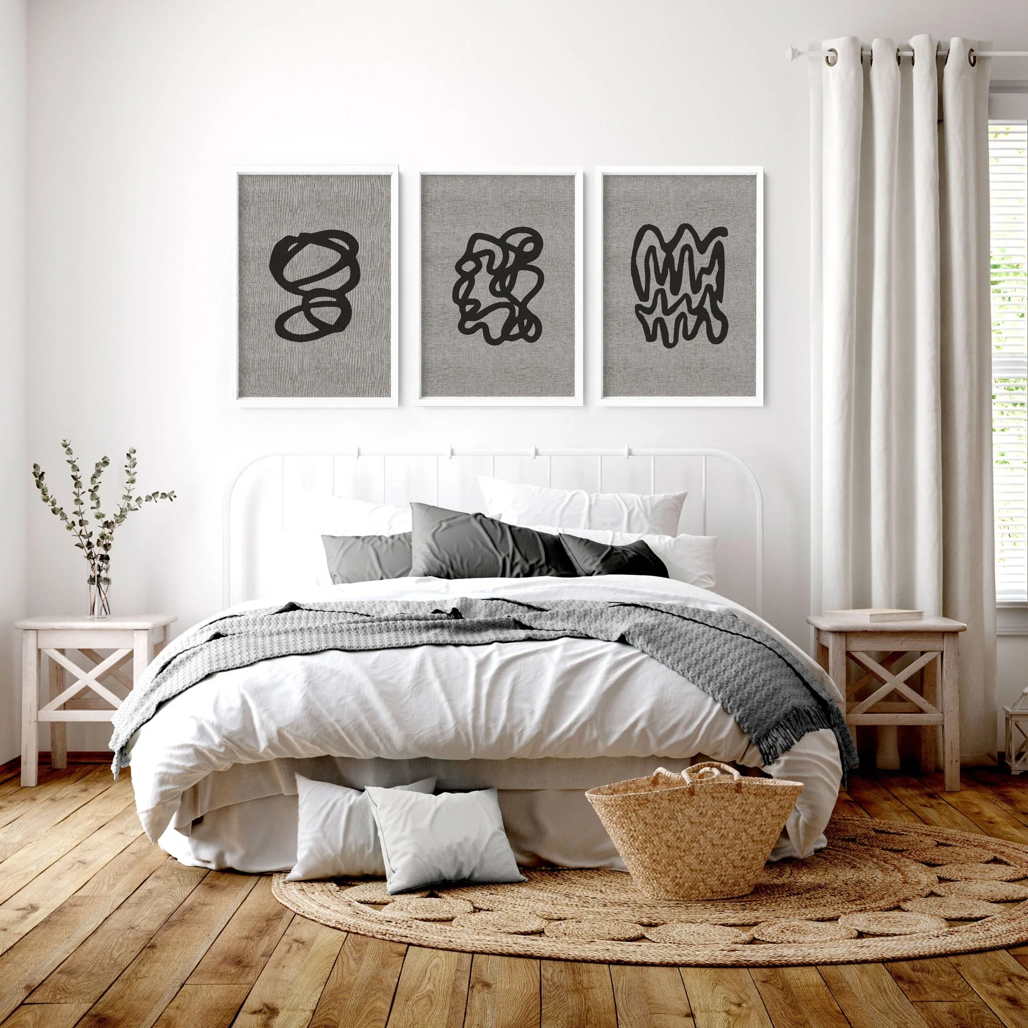 Minimal Art Wall | Set of 3 wall art prints - Image 3