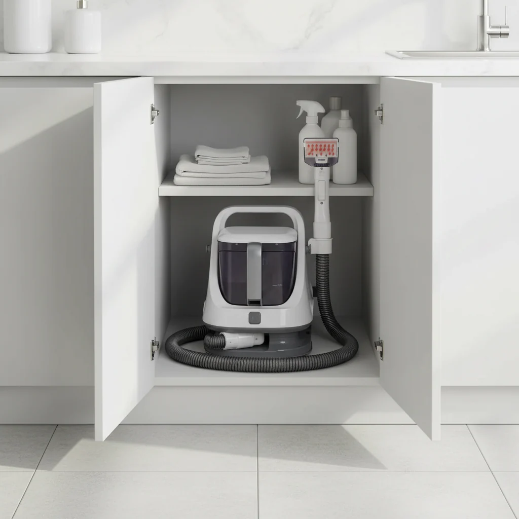 MIUI Multi-Purpose Portable Carpet Cleaner Upholstery Cleaner Machine Deep-Cleaning Shampooer for Home Use - Image 4