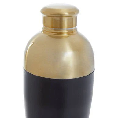 Mixology Gold Finish And Black Cocktail Shaker - Image 9