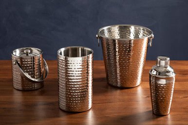 Mixology Hammered Effect Champagne Bucket - Image 12