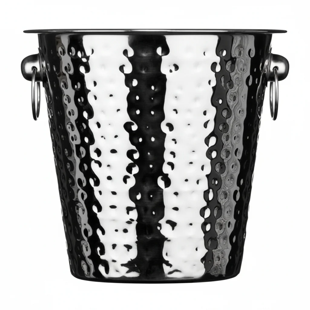 Mixology Hammered Effect Champagne Bucket - Image 5