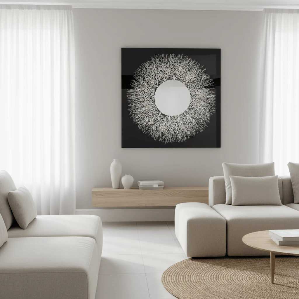 Modello Abstract Mirrored Wall Art - Image 6