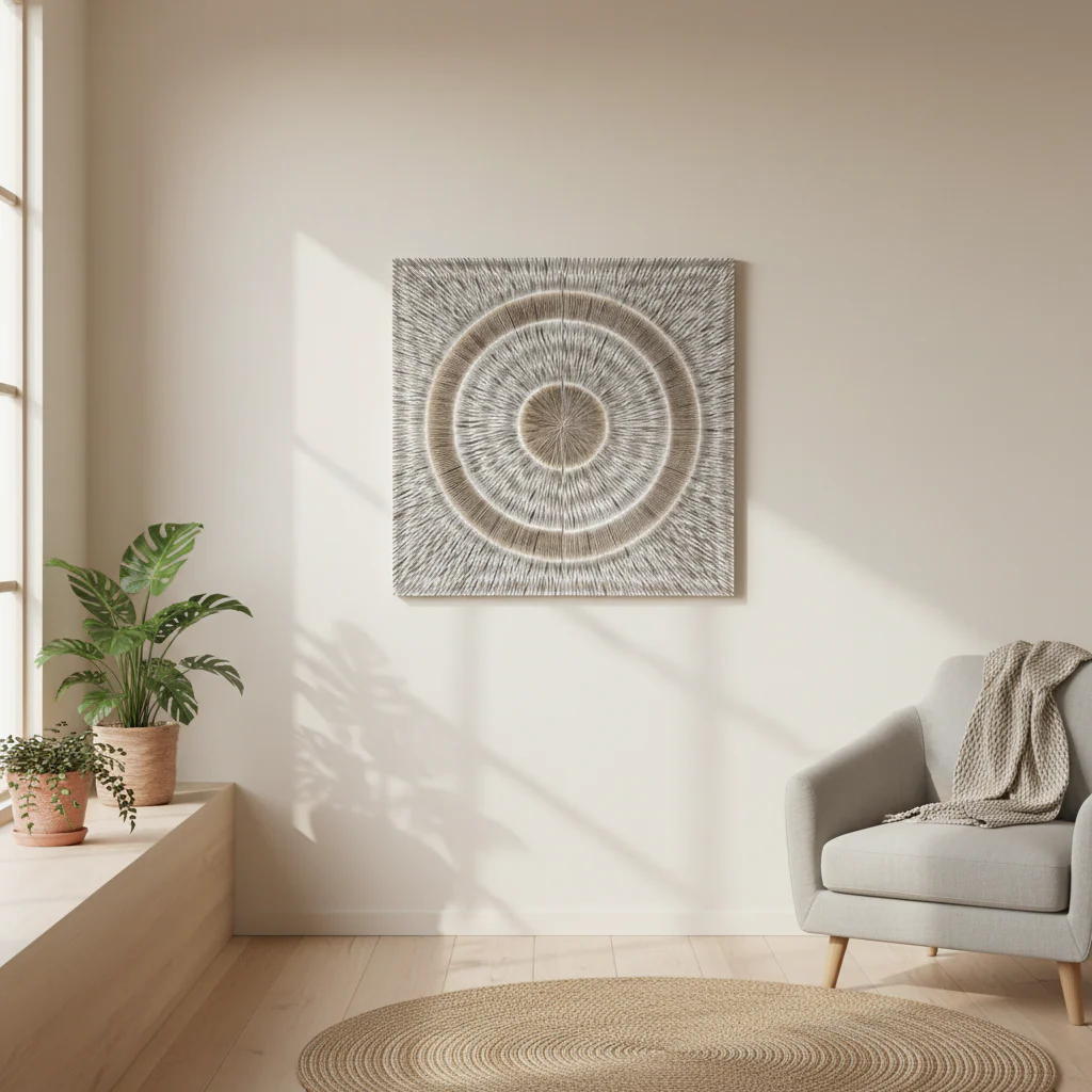 Modello Silver Wood Carving Wall Art - Image 3
