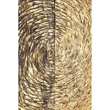 Modello Wood Carving Gold Finish Wall Art - Image 10