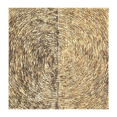 Modello Wood Carving Gold Finish Wall Art - Image 5