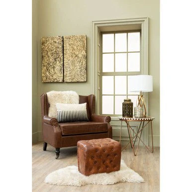 Modello Wood Carving Gold Finish Wall Art - Image 6