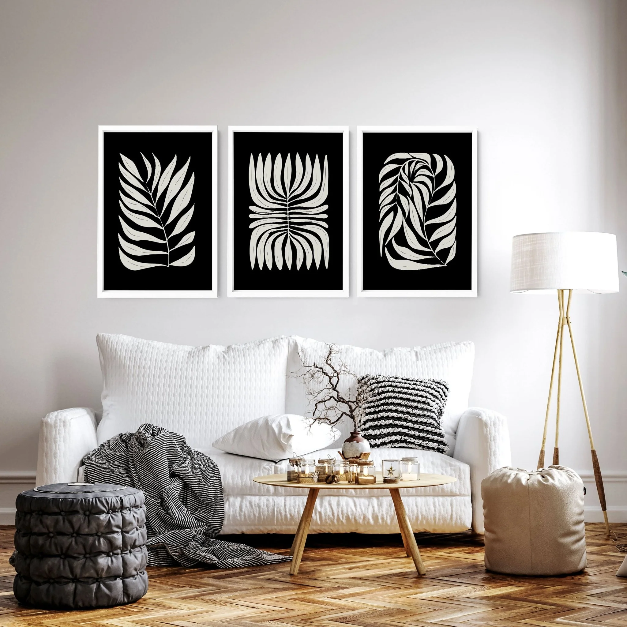 Modern Art Wall Decor | Set of 3 wall art prints - Image 3