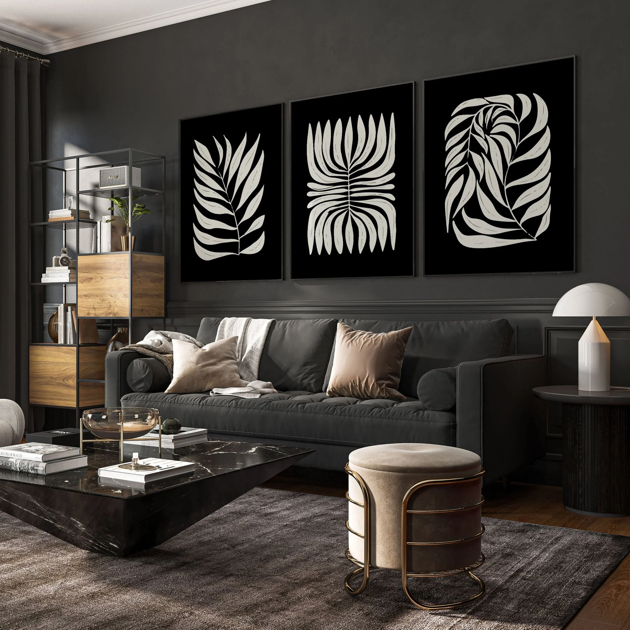 Modern Art Wall Decor | Set of 3 wall art prints - Image 4