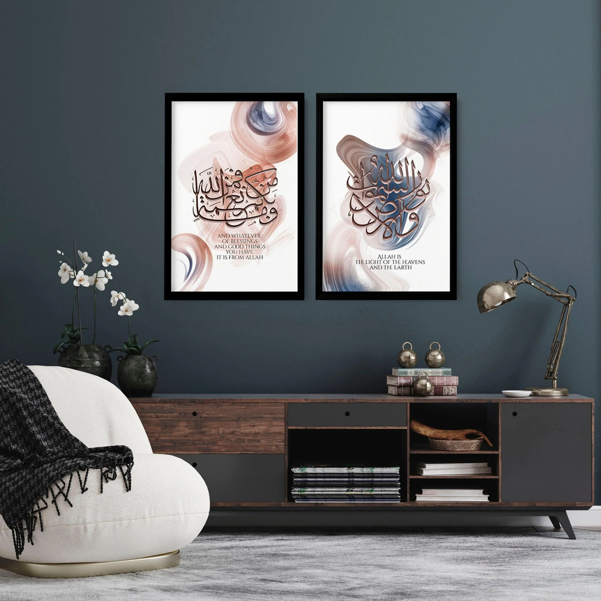 Islamic wall decor | set of 2 wall art prints - Image 3
