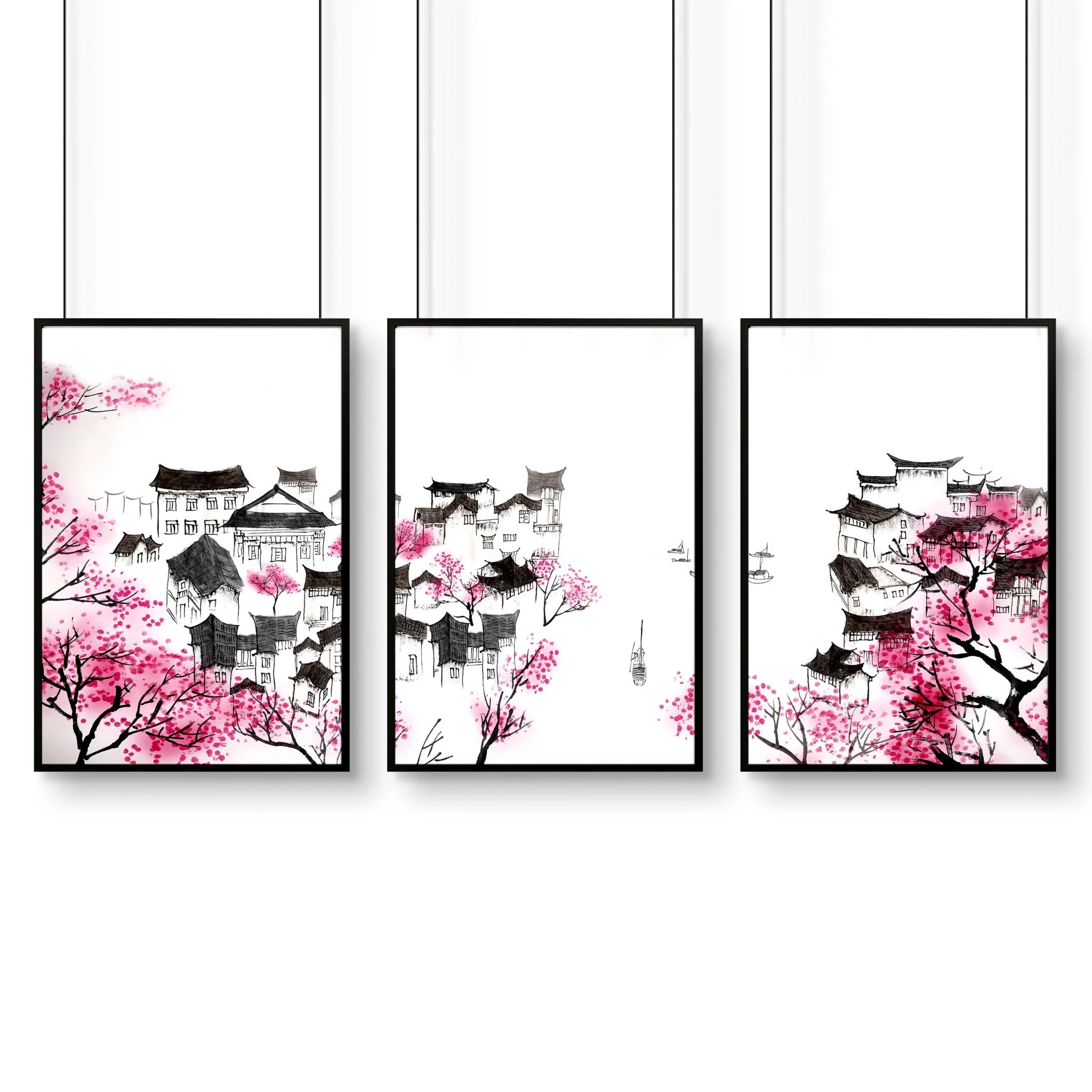 Modern Japanese Art | Set of 3 wall art prints - Image 10