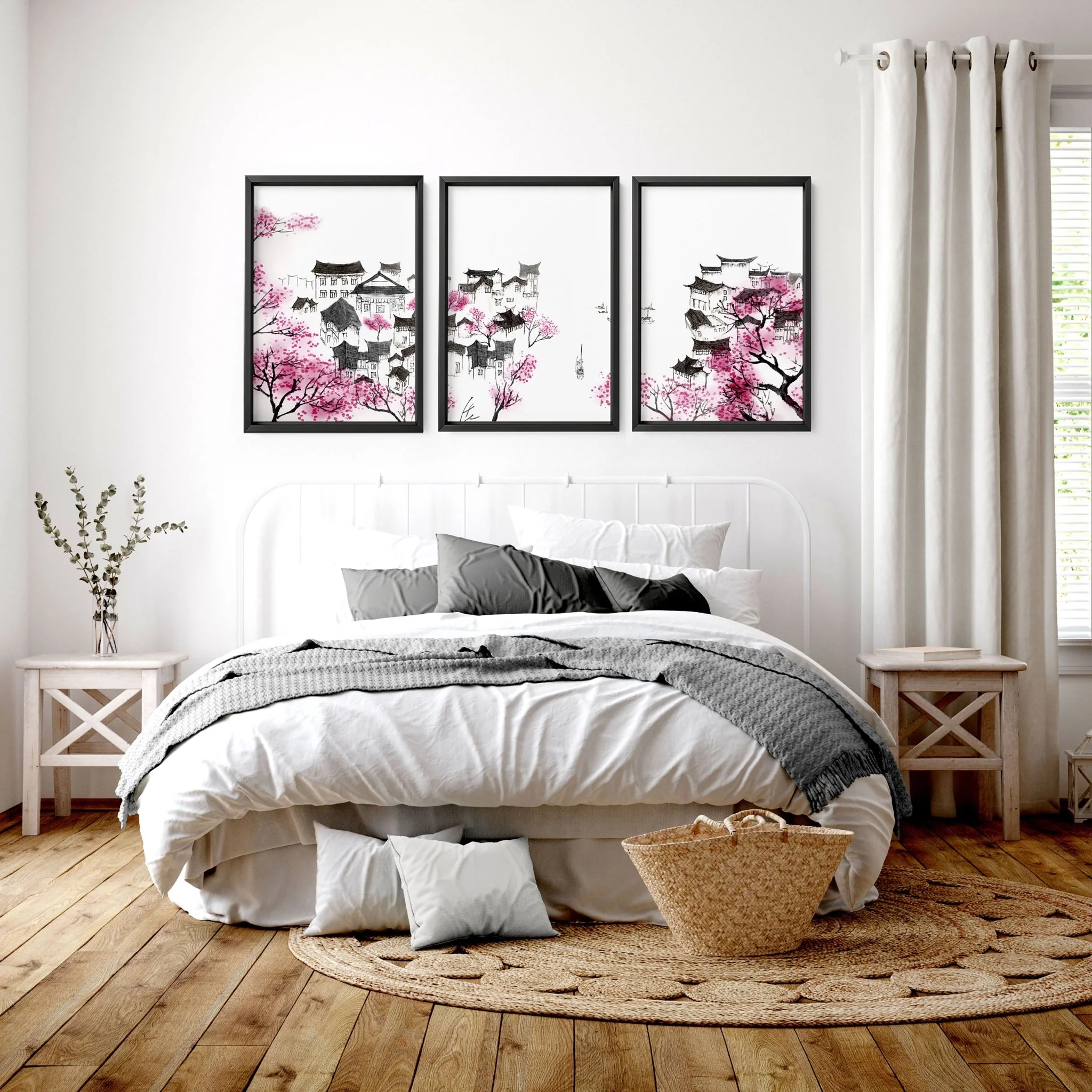 Modern Japanese Art | Set of 3 wall art prints - Image 3