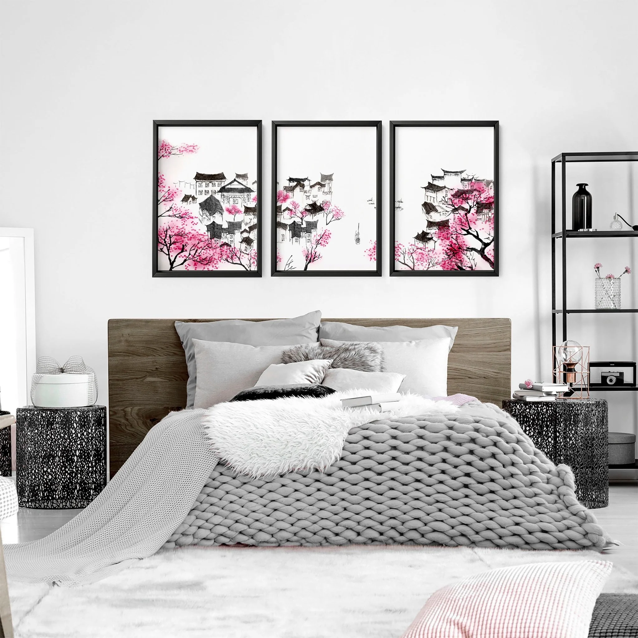 Modern Japanese Art | Set of 3 wall art prints - Image 5