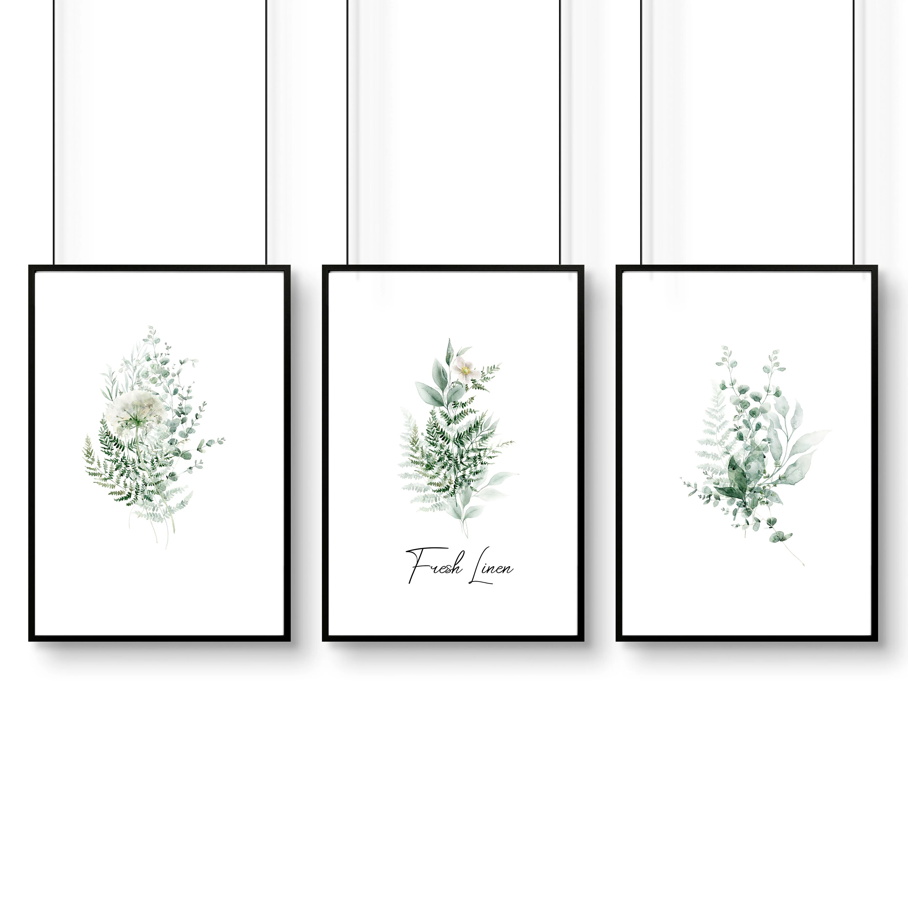 Modern Laundry Room Ideas | Set of 3 wall art prints - Image 9
