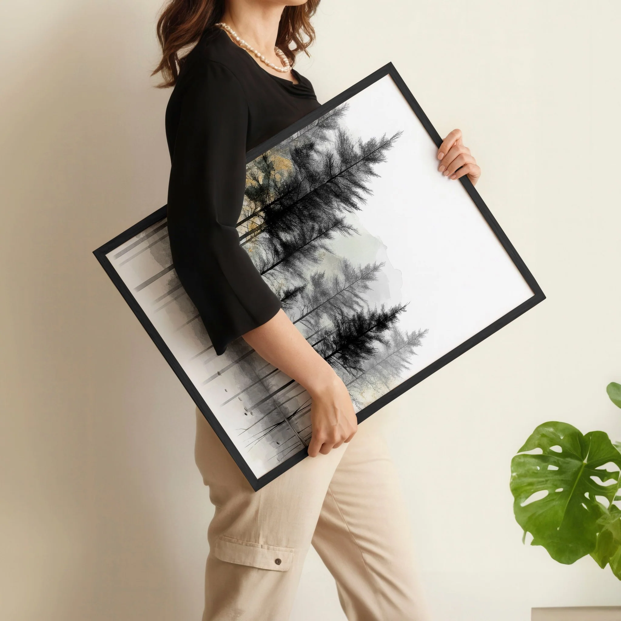 Modern Living Room Wall Art | Set of 3 Asian Inspired Wall art Prints - Image 13