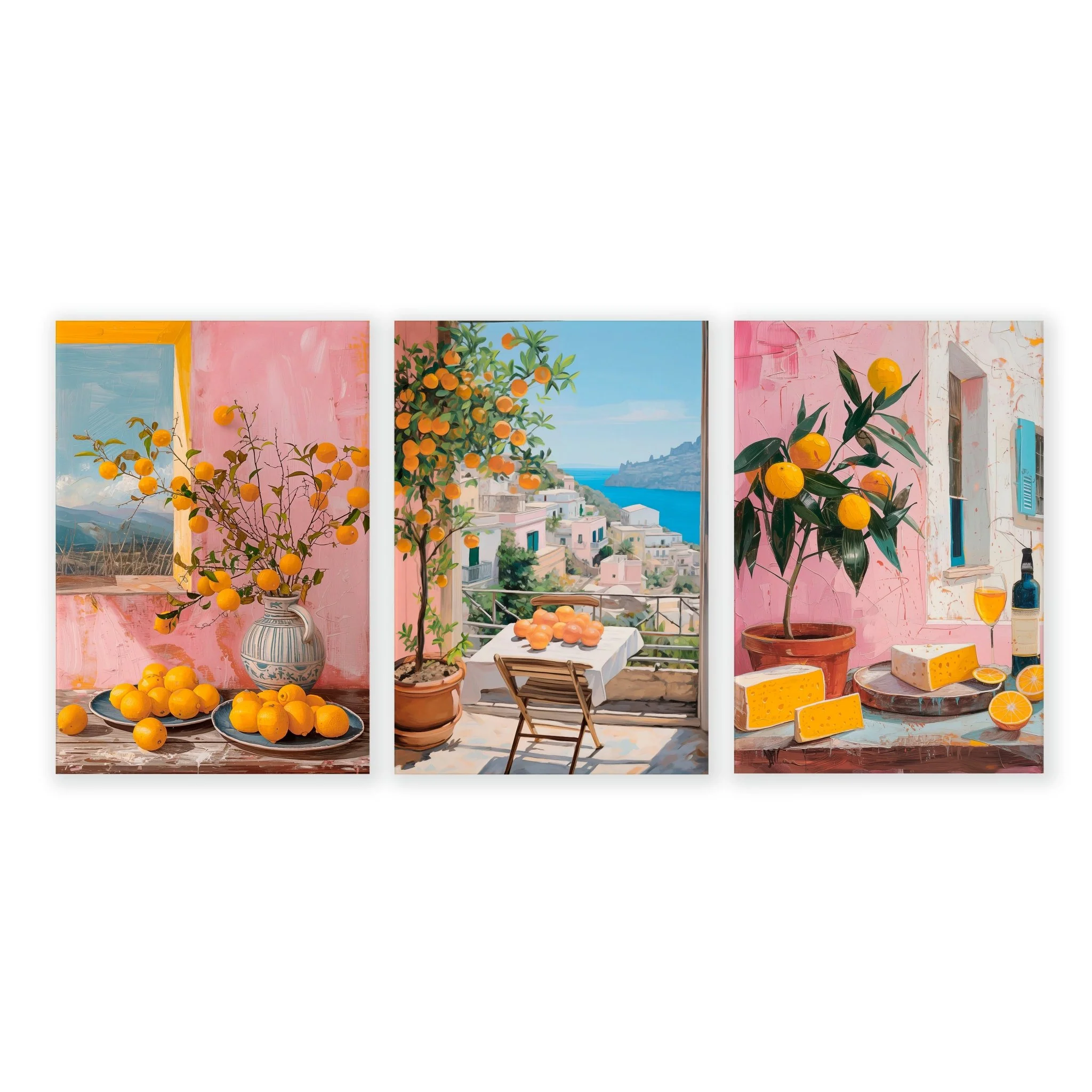 Modern office wall decor | Set of 3 Italian Lifestyle Wall art Prints - Image 13
