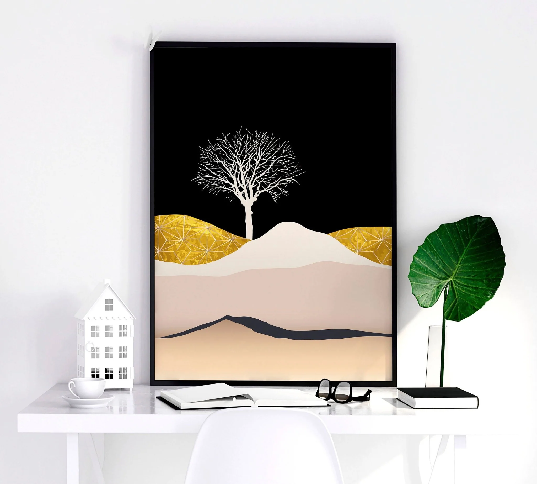 Modern prints for living room | set of 3 wall art prints - Image 4