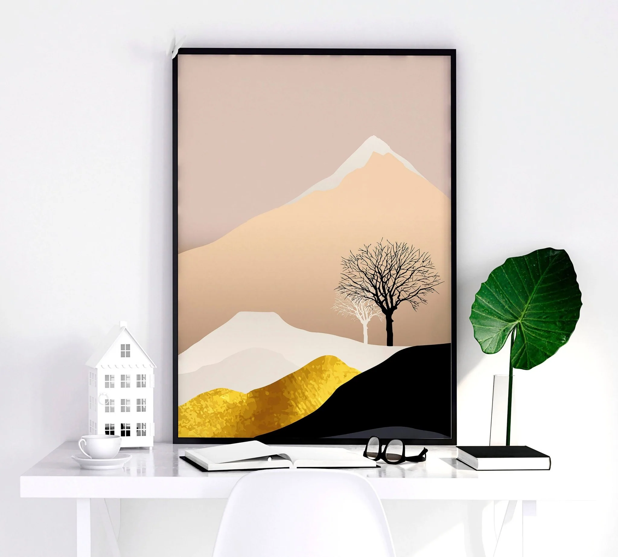 Modern prints for living room | set of 3 wall art prints - Image 5