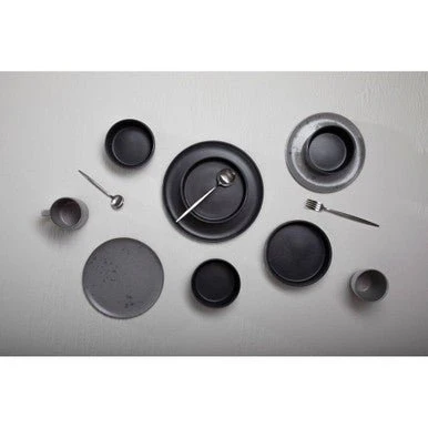Modern Retro 16 Piece Matte Silver Cutlery Set - Image 6