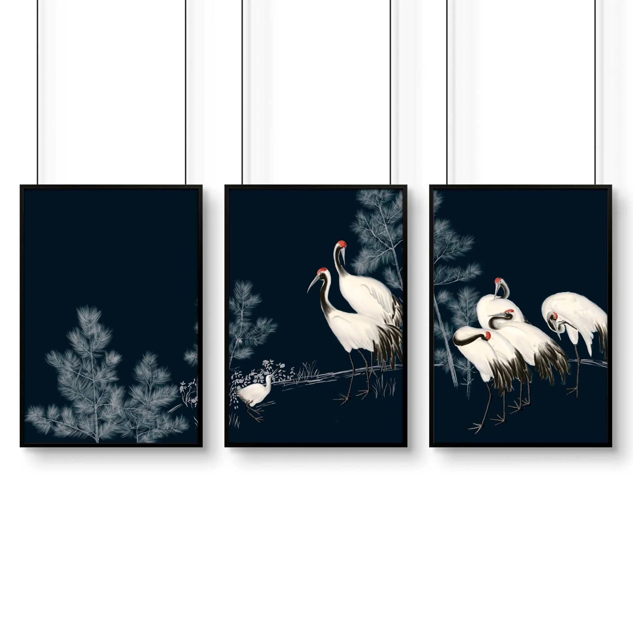 Modern Wall Art Large | Set of 3 Asian Inspired Wall art Prints - Image 14
