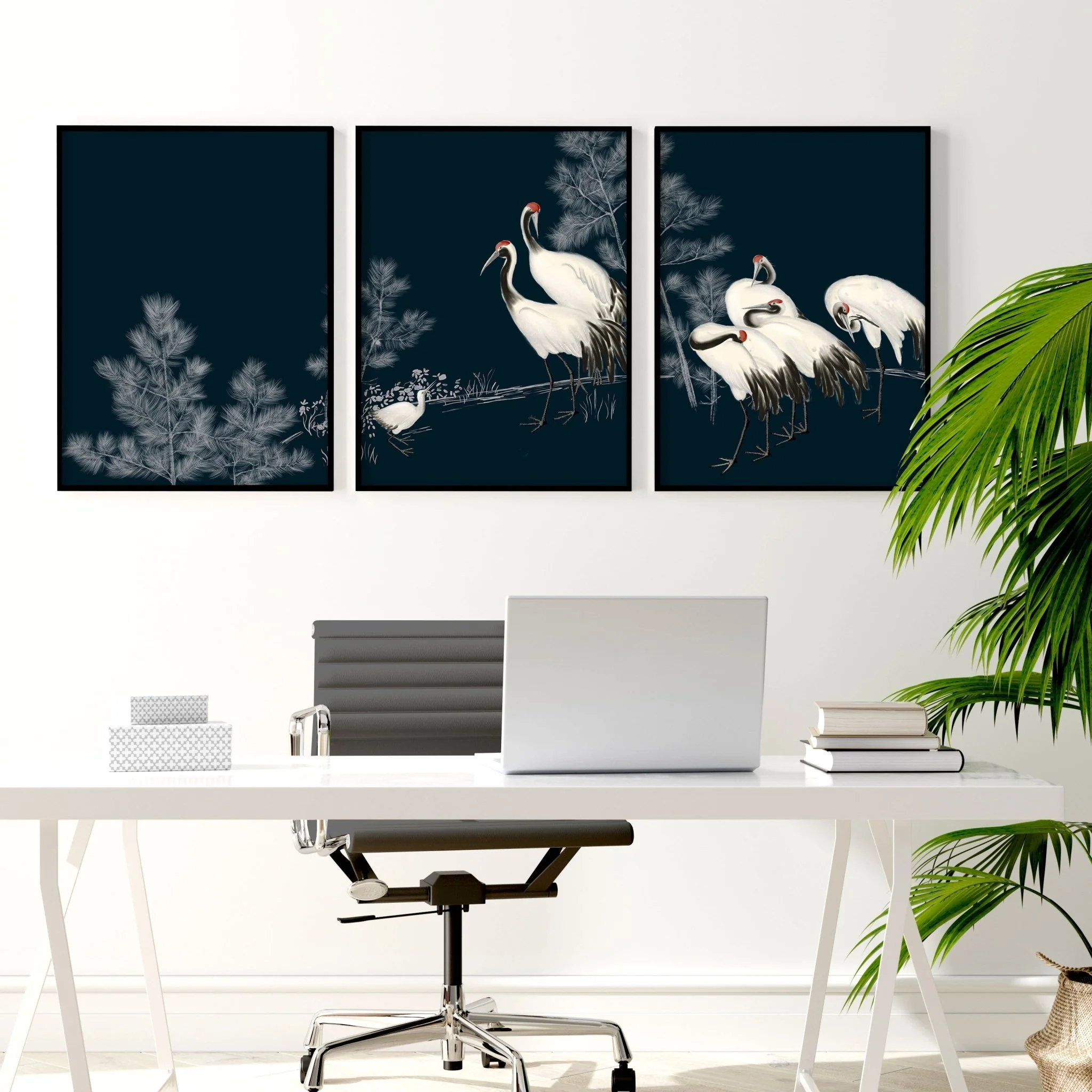 Modern Wall Art Large | Set of 3 Asian Inspired Wall art Prints - Image 7