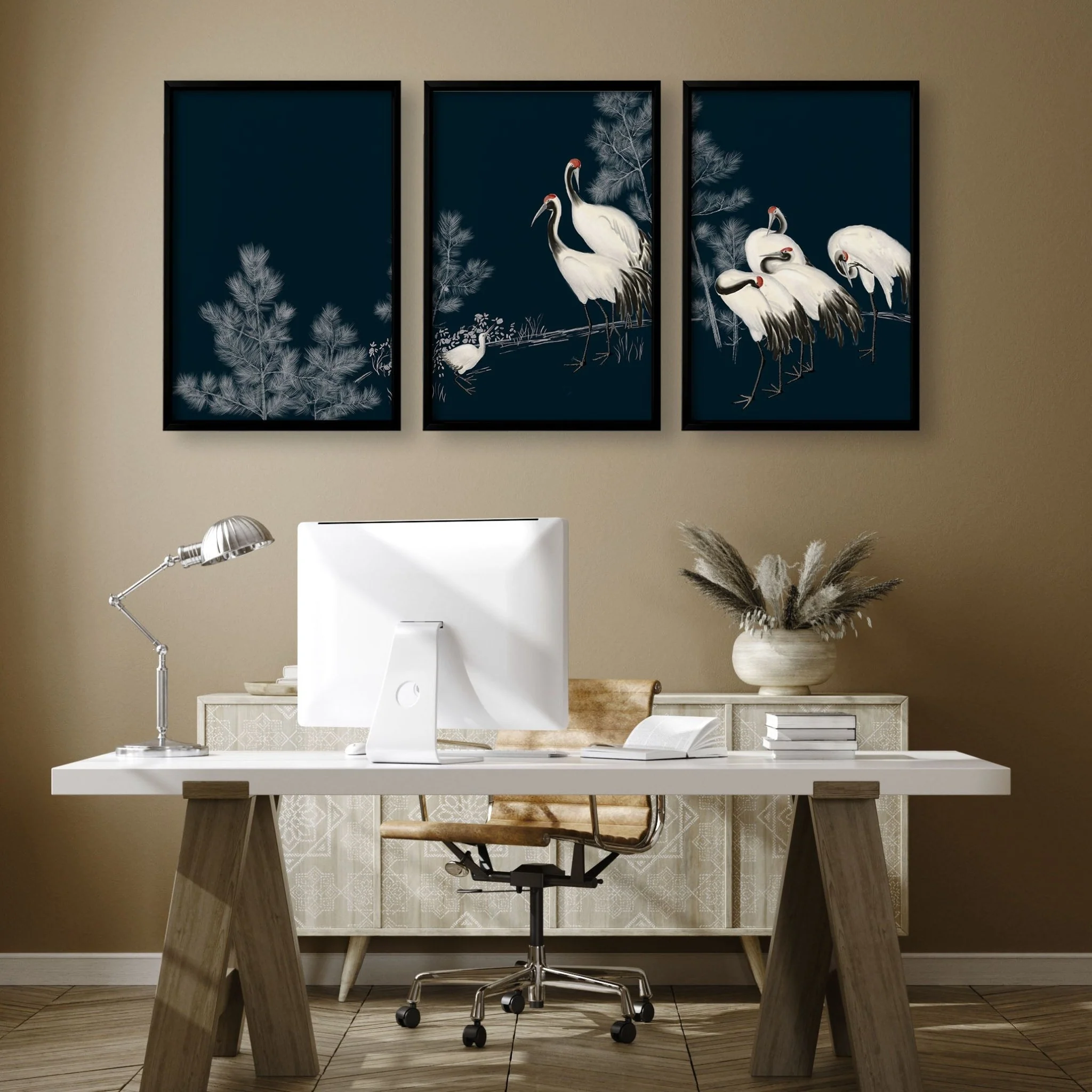 Modern Wall Art Large | Set of 3 Asian Inspired Wall art Prints - Image 8
