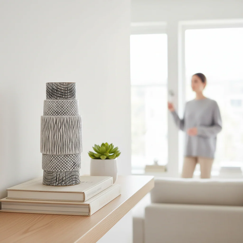 Mono Earthenware Vase - Image 2