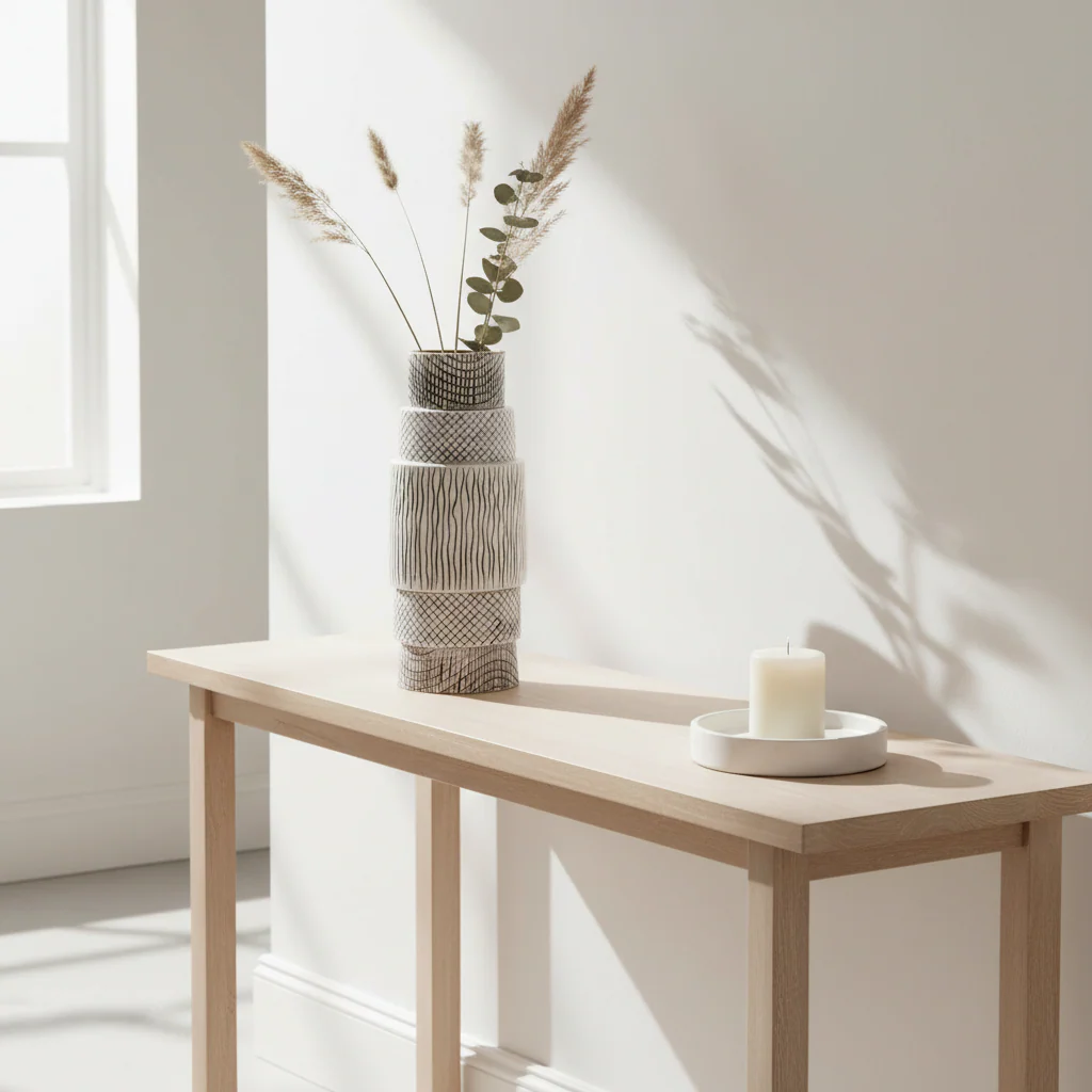 Mono Earthenware Vase - Image 3