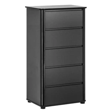 Moritz Black High Gloss 5 Drawer Chest - Image 5