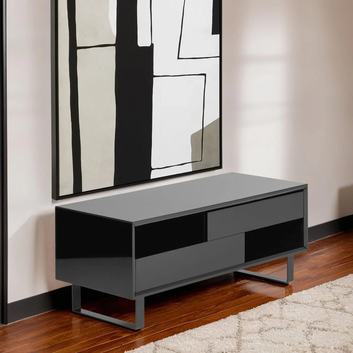 Moritz Black High Gloss Coffee Table - Image 6