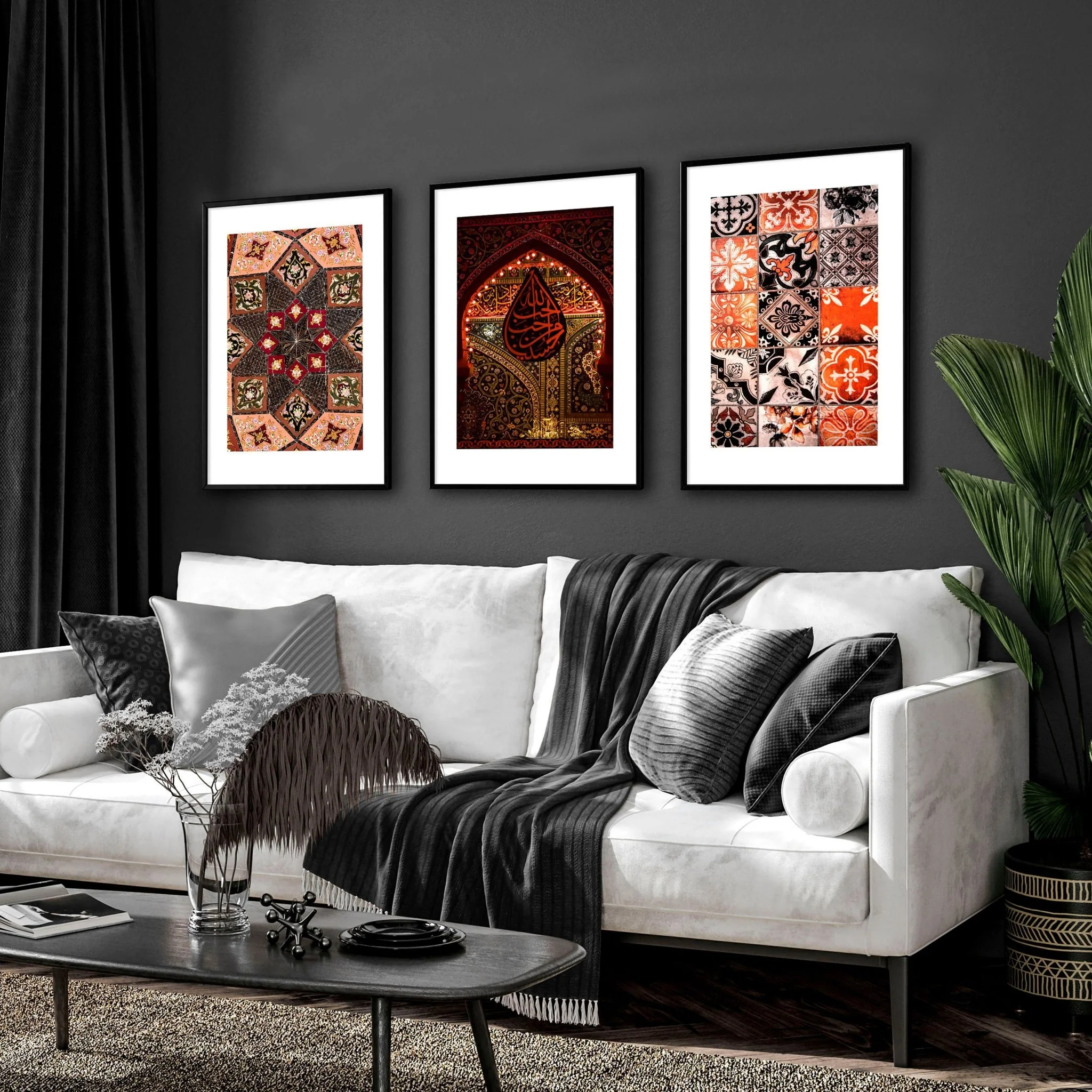 Morocco prints | Set of 3 living room wall art - Image 6