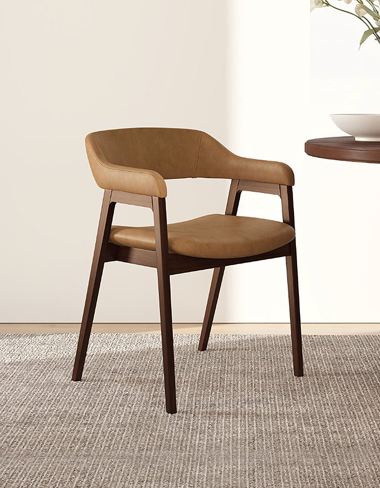 Murcell Matching Dining Chair, Leather Or Linen - Image 2