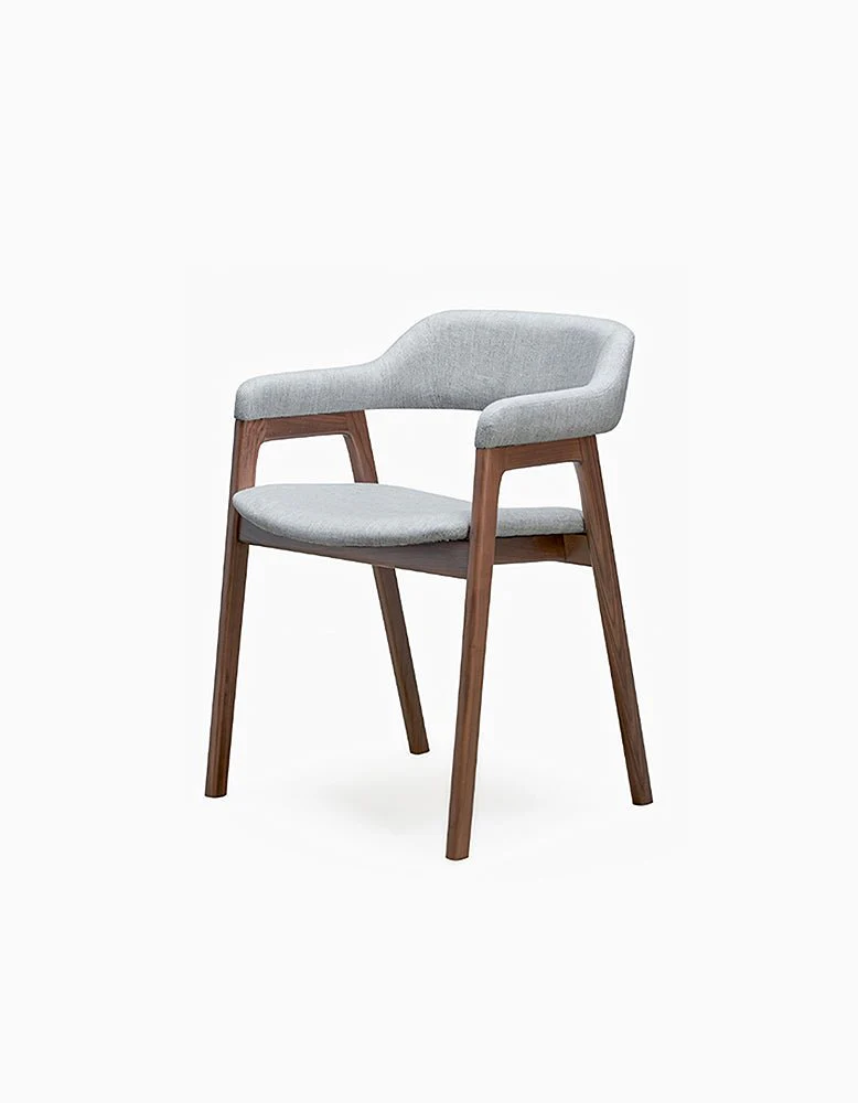Murcell Matching Dining Chair, Leather Or Linen - Image 5