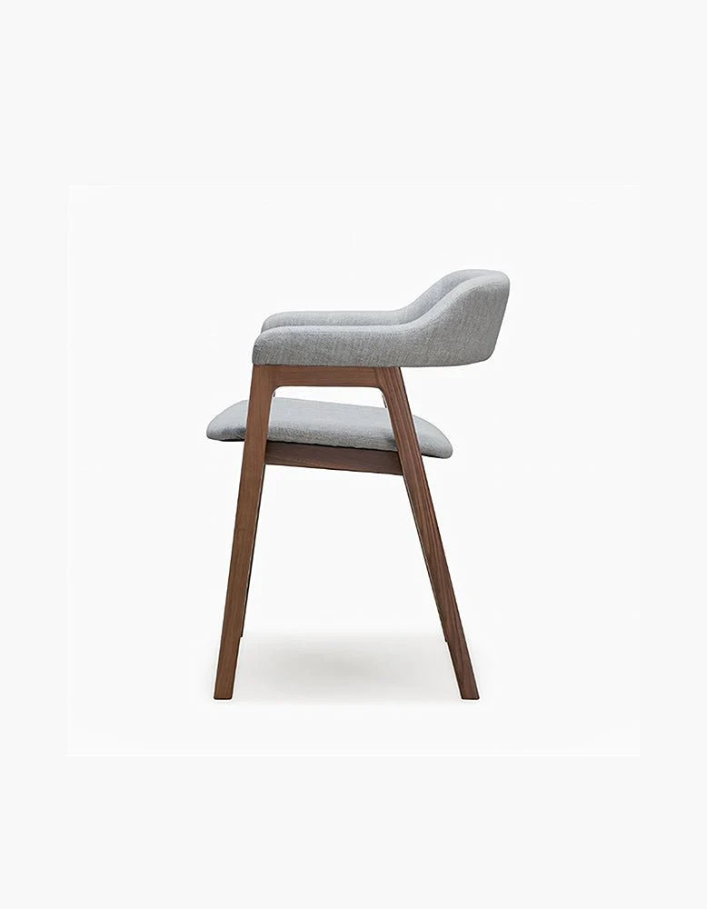 Murcell Matching Dining Chair, Leather Or Linen - Image 6