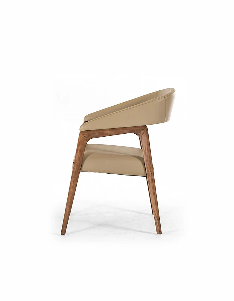Murcell Matching Dining Chair, Leather Or Linen - Image 7
