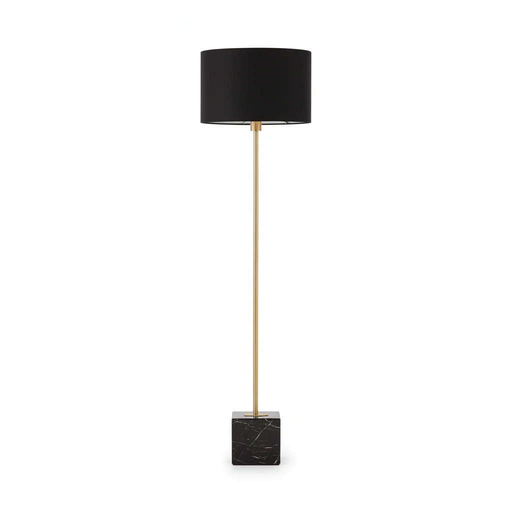 Murdoch Black Floor Lamp