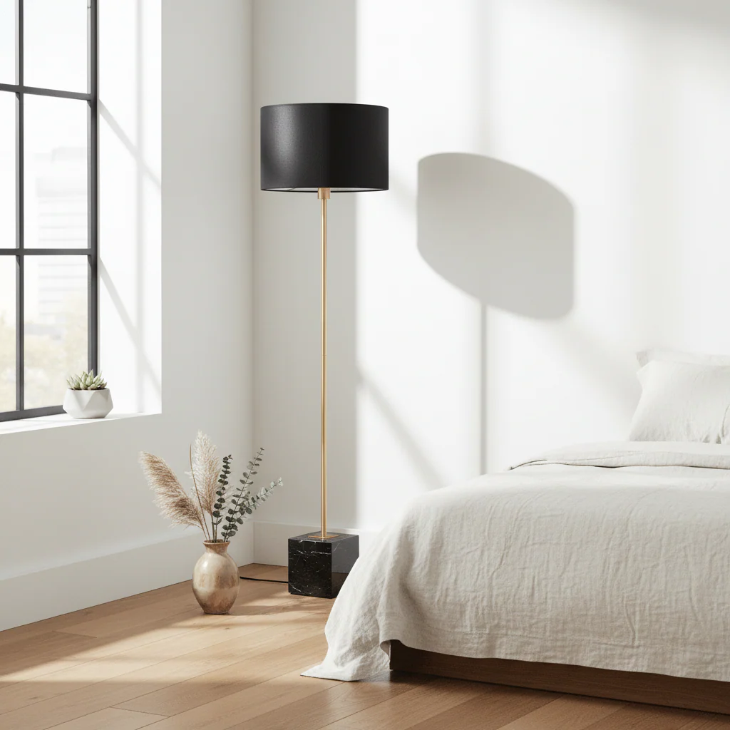 Murdoch Black Floor Lamp - Image 3